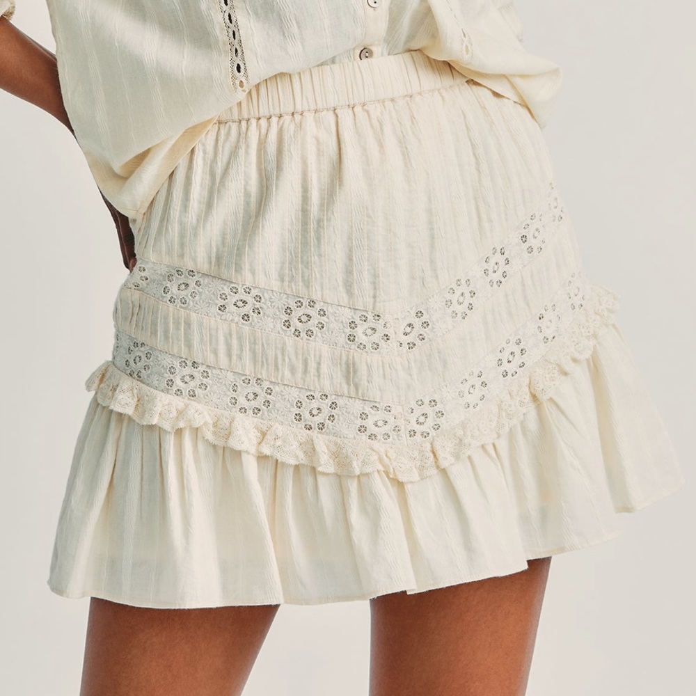 brand new love shack fancy cove skirt